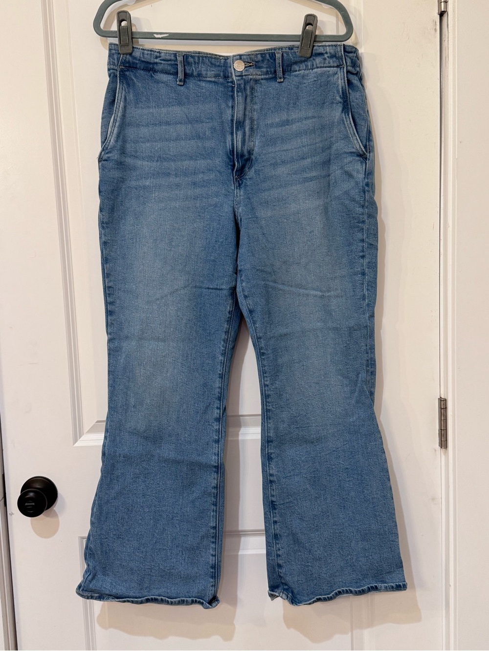 LOFT Light Blue Flare Jeans